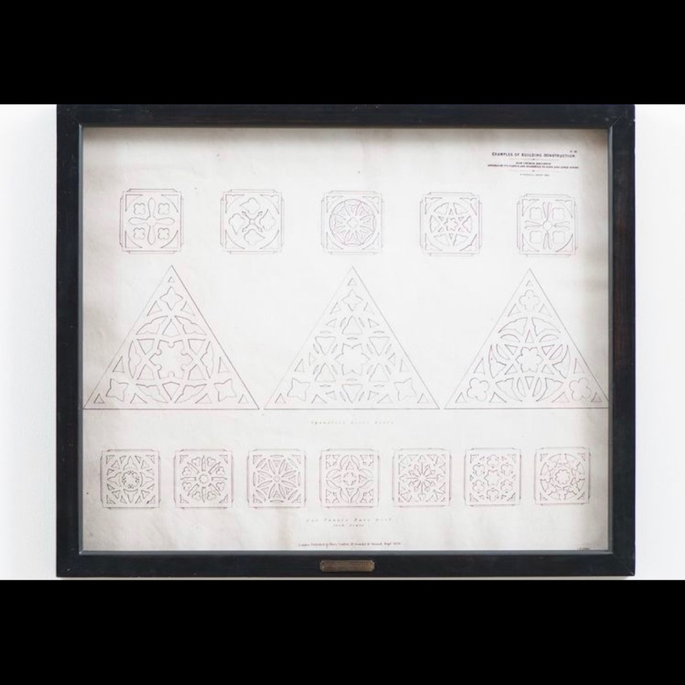 Joanna Gaines Magnolia Framed Architecture Artwork